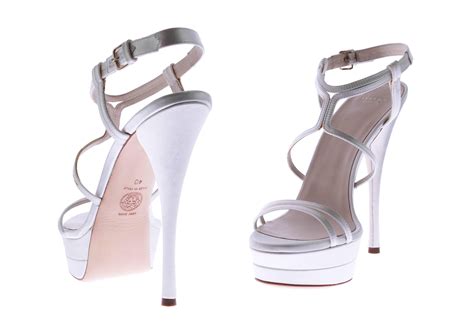 versace irina sandals|VERSACE white silk double platform sandals as seen on Jennifer .